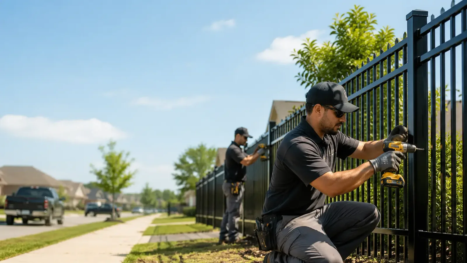 Metal Fence Installation in Dexter City, OH